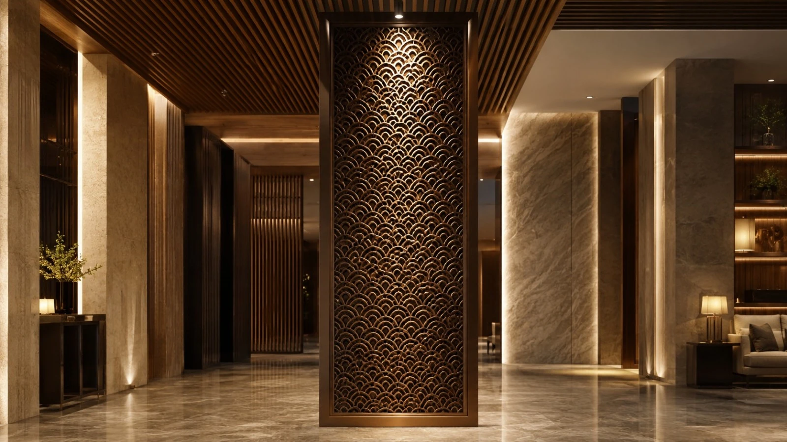 Antique Bronze Stainless Steel Screen 3 Antique Bronze Stainless Steel Screen 3